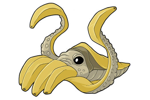 Yeld Banana Squid