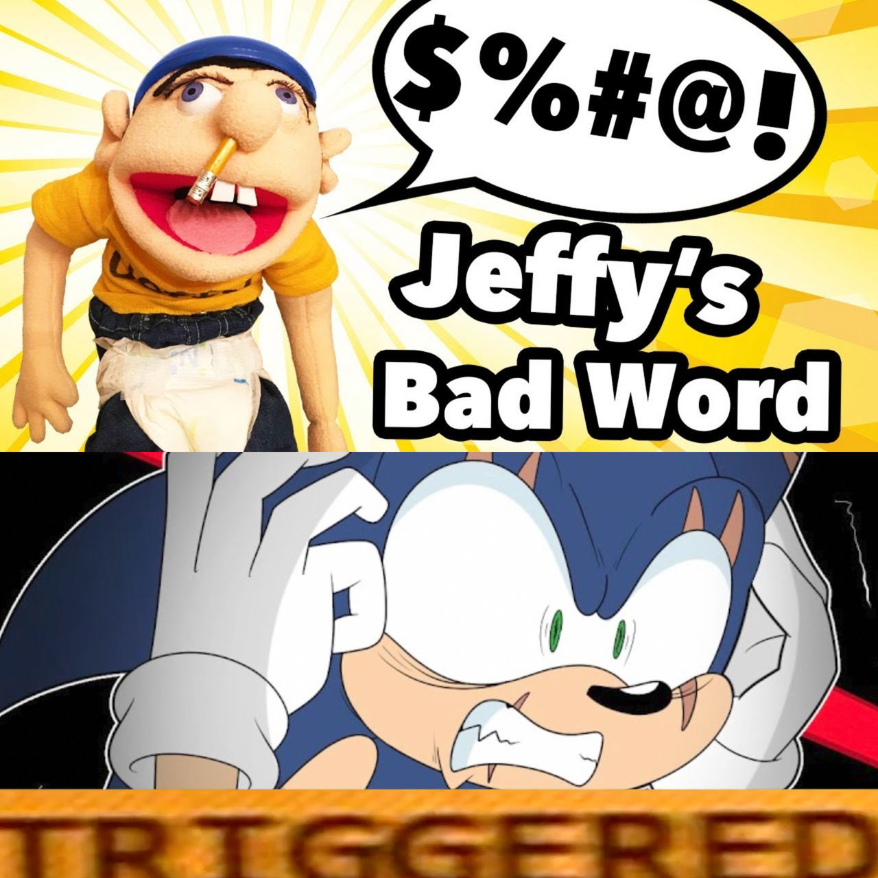 Bad Word Deviantart Jeffy's Bad Word Triggered Meme by Sixth-GenArtwork on DeviantArt