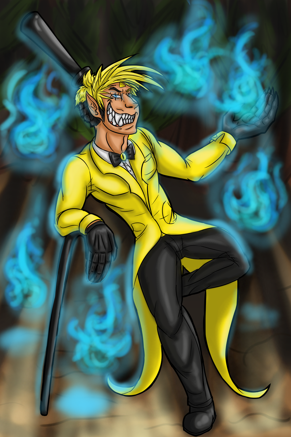 Human Bill Cipher by Lerua on DeviantArt.