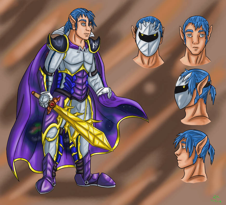 Humans Magic Knight Human Meta Knight by Lerua on DeviantArt