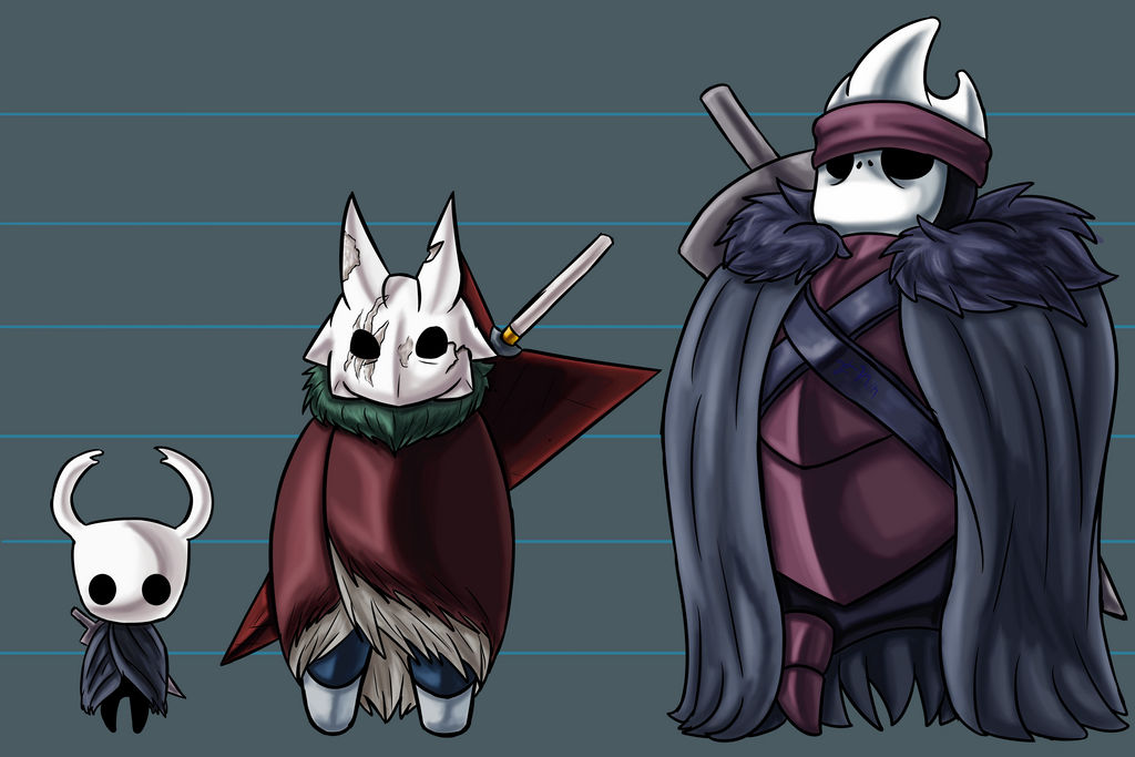 Hollow Knight Height Comparision With Oc by Lerua on DeviantArt