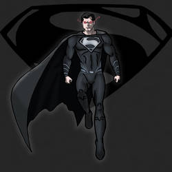 Superman black suit 