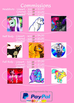 Katie's Commissions info (OPEN)