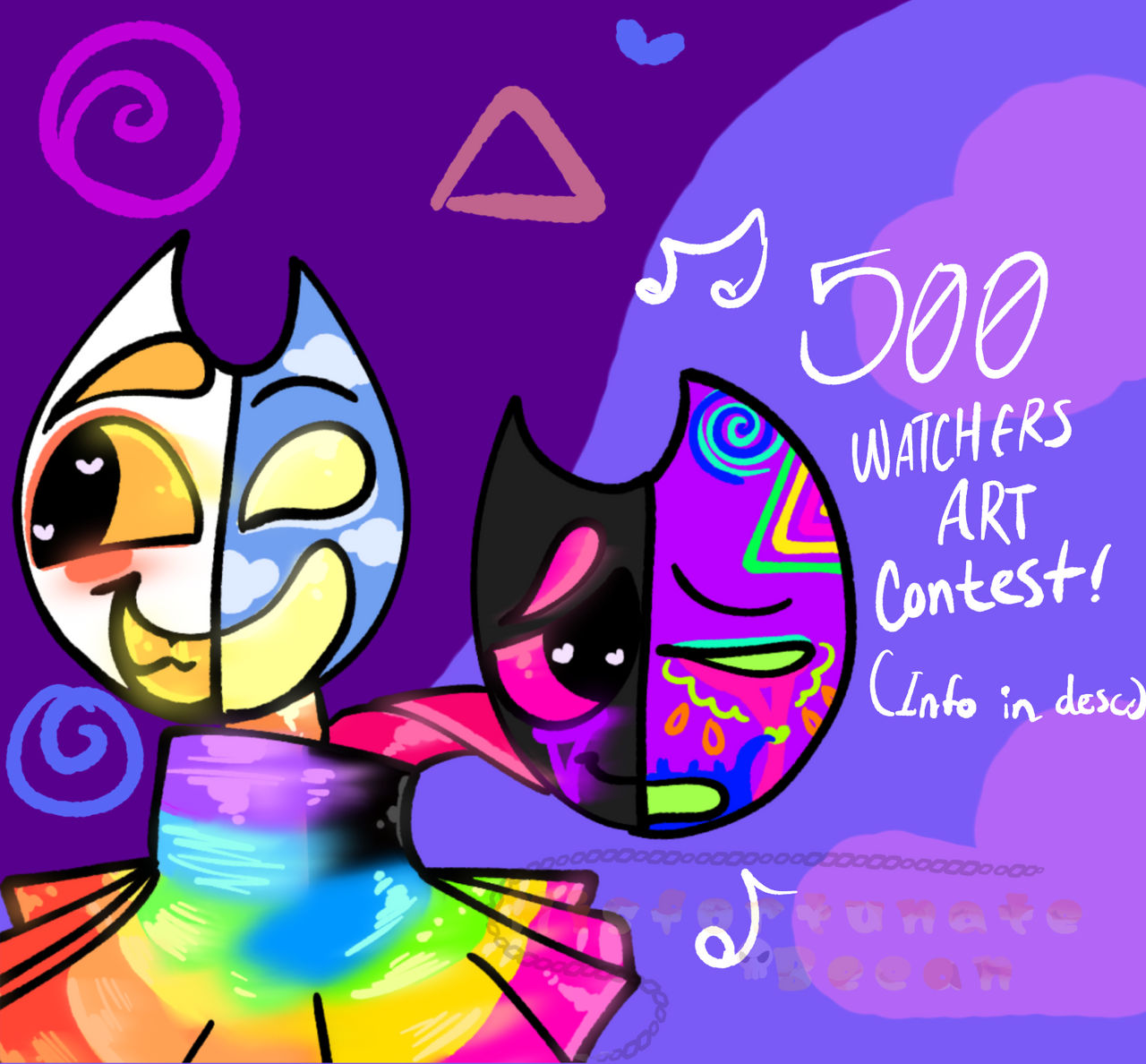 500 WATCHERS CONTEST!! (READ DESC.)