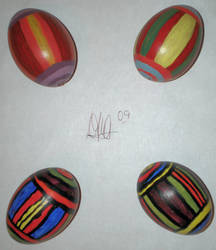 Painted eggs 1