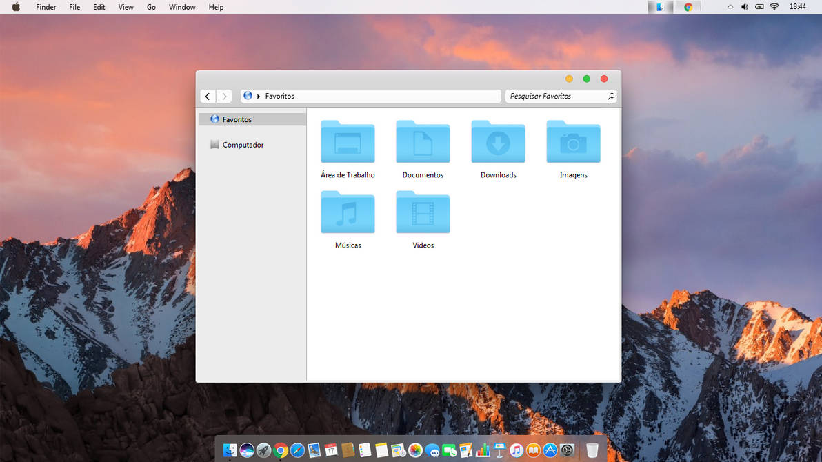 macOS Sierra for windows 7 by EsmaelThemes on DeviantArt