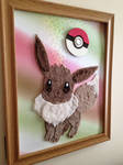 Fabric Art - Eevee 2 by Clarobell