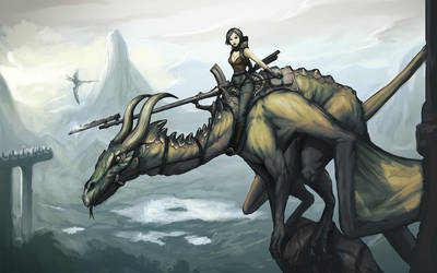 Dragon Rider by VirtualNinjas