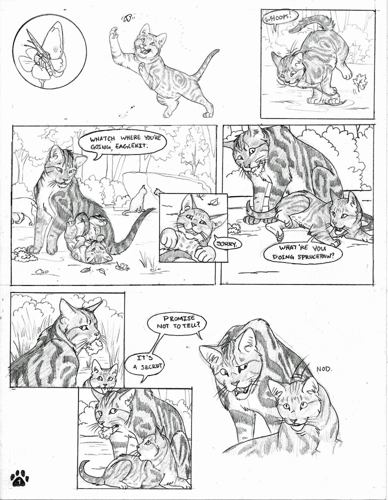 warriors fan comic page 1