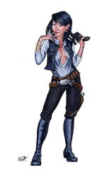 Michelle Solo, Space Pirate
