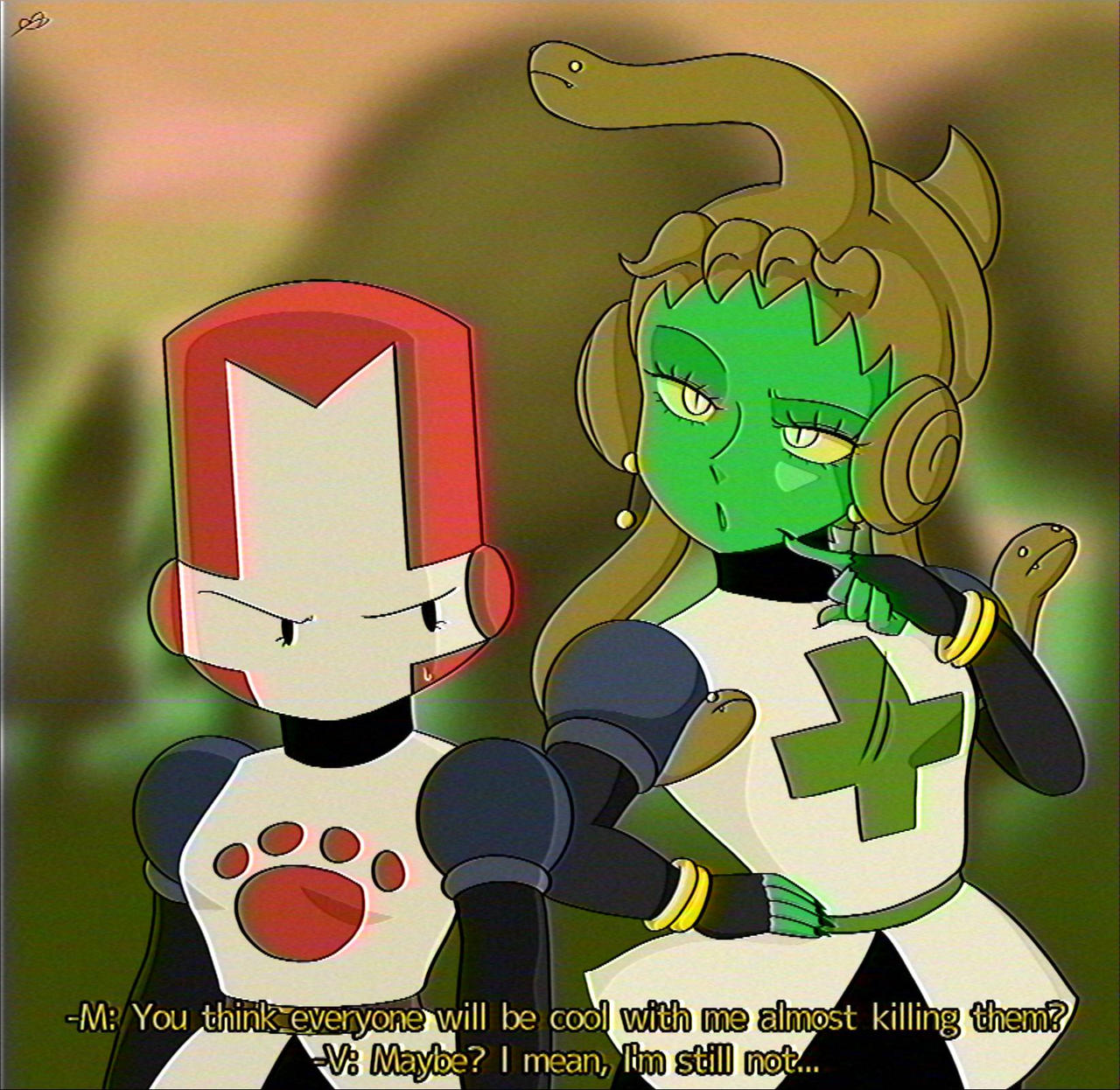 Animal Knight and Medusa Knight??? by KokoroHatsaru on DeviantArt