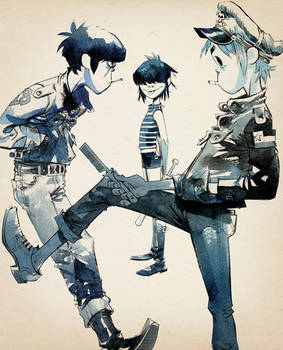 Gorillaz in 'The Times'