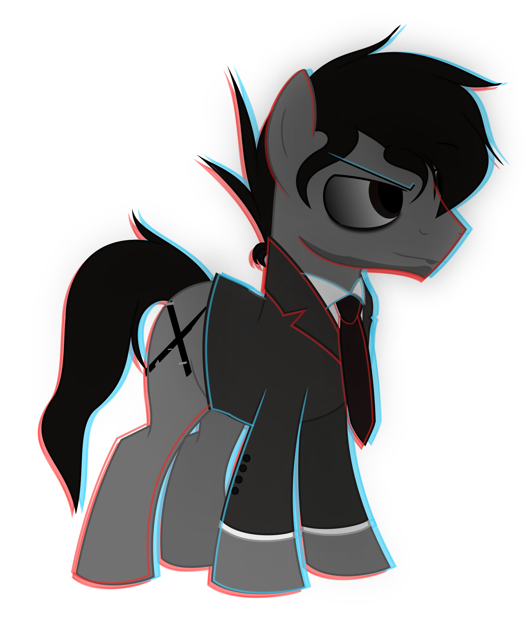 Darkiplier - Ponified vector