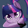 Twilight's face