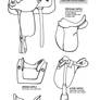 How to draw tack Saddles