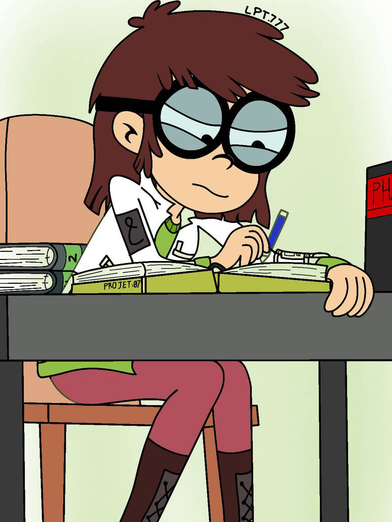 Lisa loud - too much homework ? by letupita777 on DeviantArt