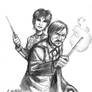 Remus and Tonks Sketch