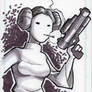 Senator Leia Sketchcard 1