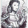 Bespin Leia Sketchcard