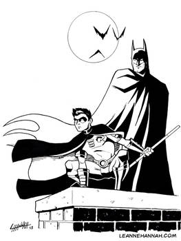 Batman and Robin Commish