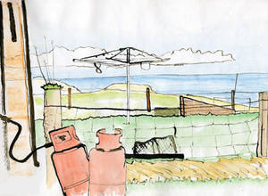 View To Sea Back Garden