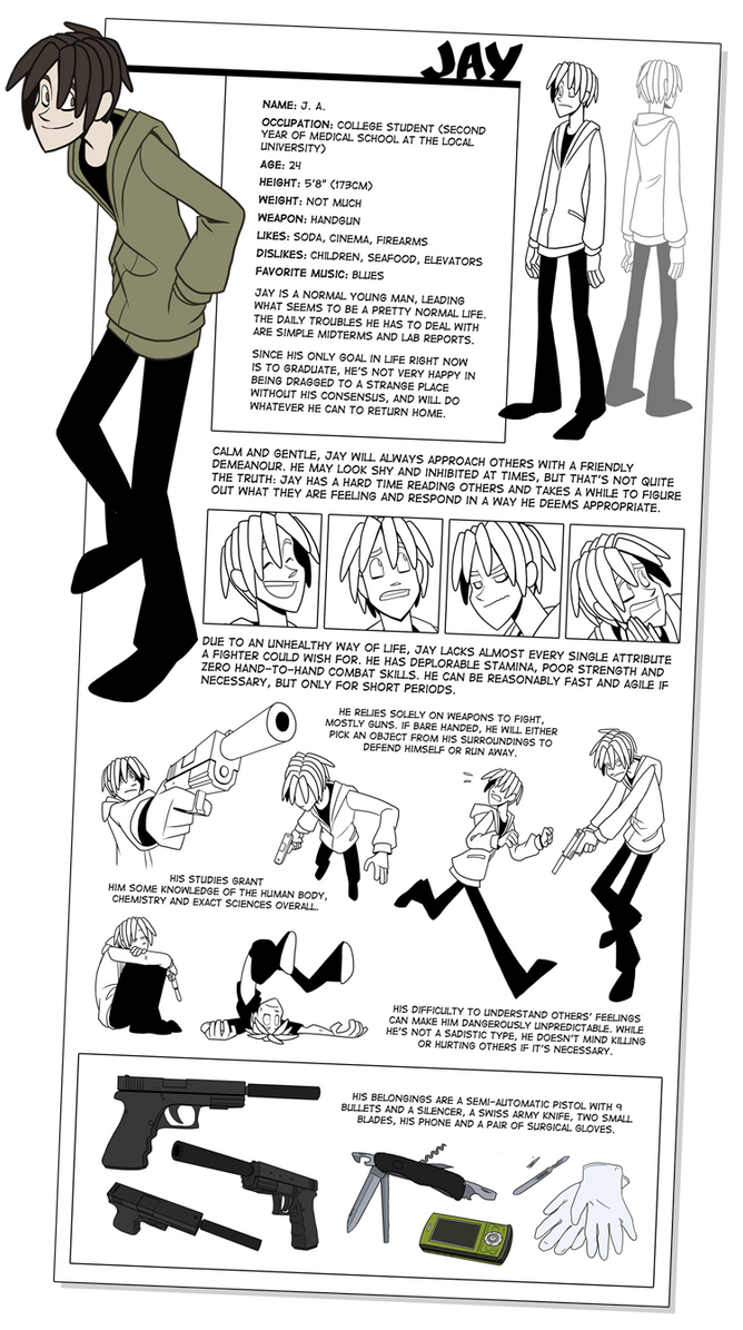 Demjay Jay reference sheet by demjay on DeviantArt