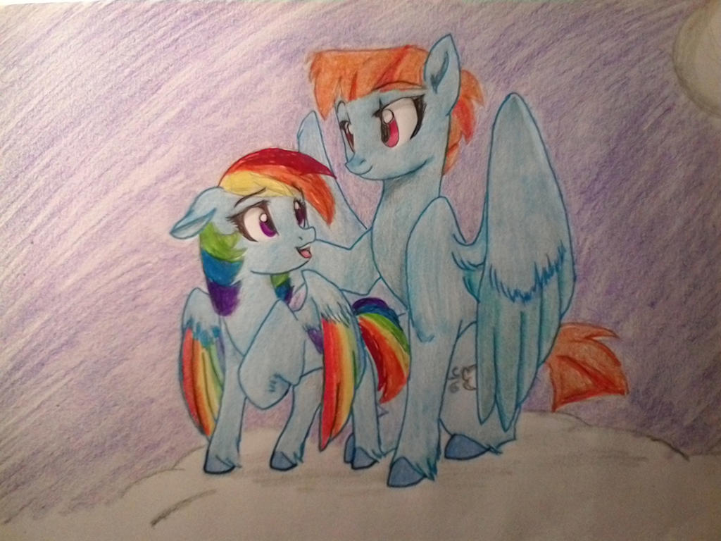 MLP~ Windy And RD by Evergreen-Gemdust on DeviantArt