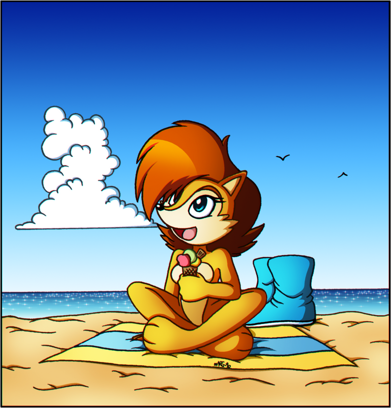 ::COMM:: Beach and Ice Cream