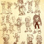 Sonic Anatomy: Poses and Characters