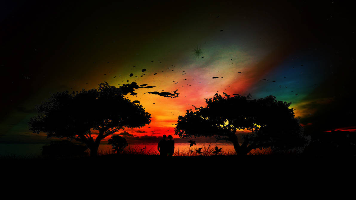 Multicolour Sunset by iblessthomas on DeviantArt