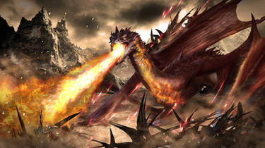 Smaug the Terrible 1920 x 1080 Wallpaper