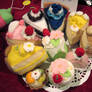 Cake plushies