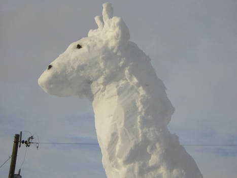 Snow Giraffe