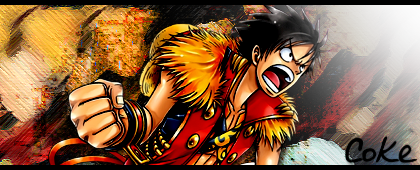 One Piece - Luffy Signature