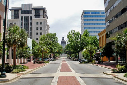 Main Street in Columbia, South Carolina, USA