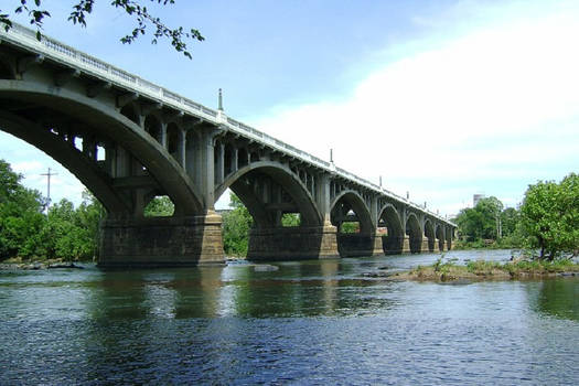 Gervais St. Bridge, Columbia, South Carolina, USA
