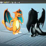 Charizard 3D modeling final