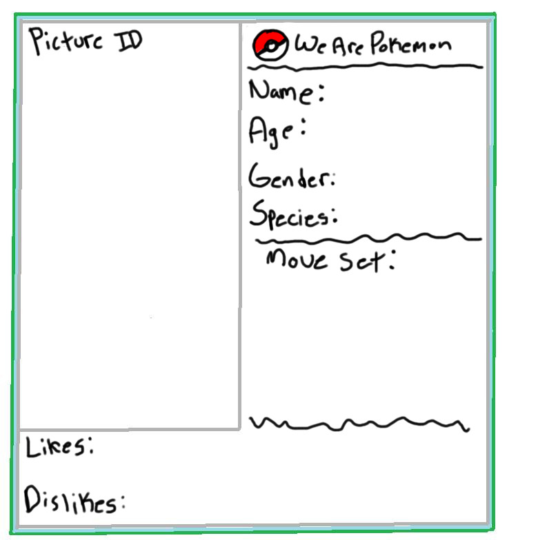 Blank WeArePokemon App.