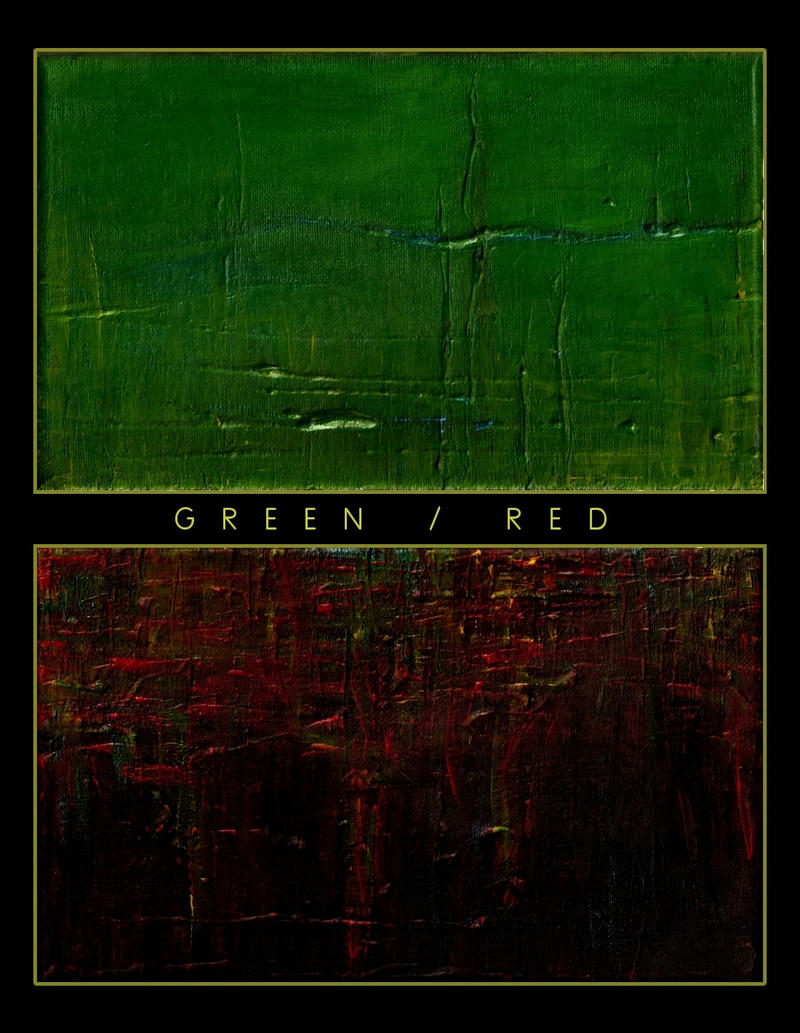 Green : Red Framed