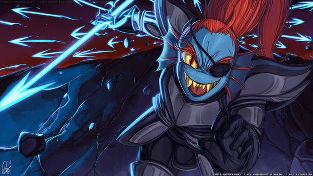 UNDERTALE - Royal Spear Undyne