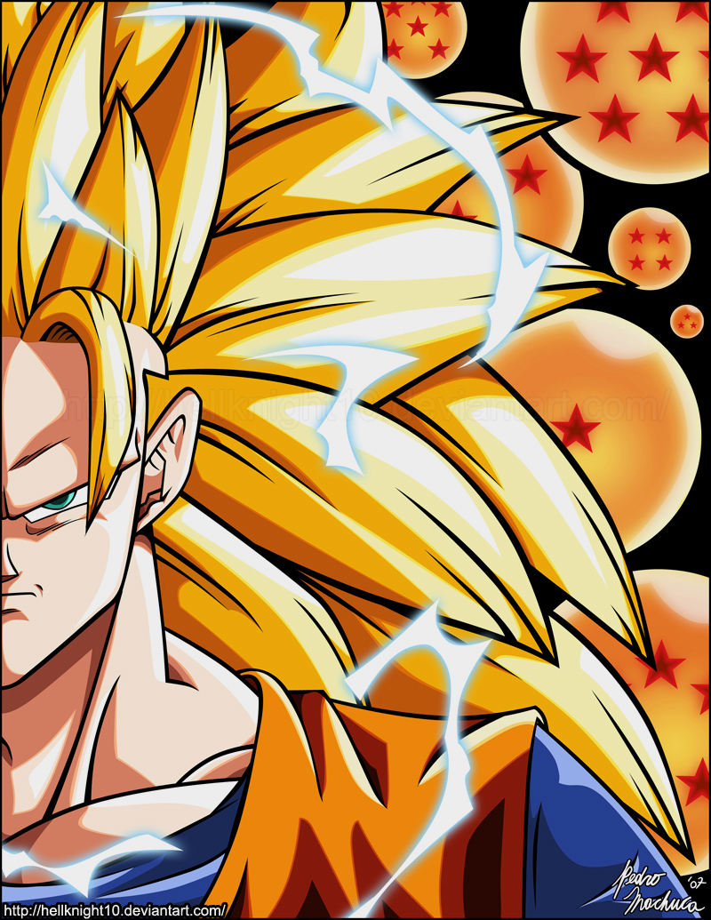 Super Saiyan 3 Goku - SKETCH BY HYNSHK by DHK88 on DeviantArt