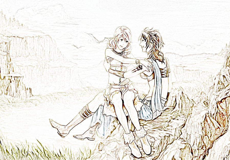 FFXIII: Fang X Vanille by Jenny-chama on DeviantArt