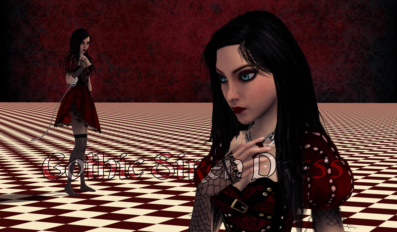 Gothic Siren Dress by Brusya on DeviantArt