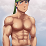 Shirtless Ike - By Kibitko