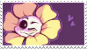 flowey stamp by sinnamonstamps