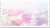 pastel clouds stamp by sinnamonstamps