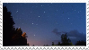 night sky stamp