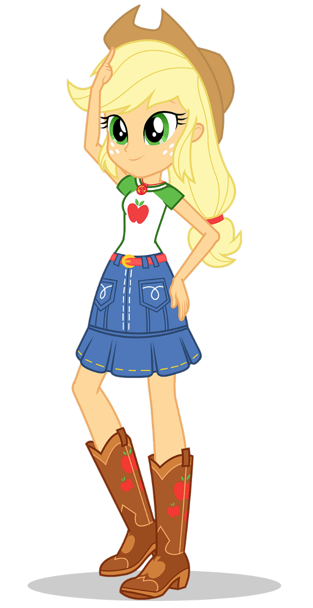 Applejack Human Pool Applejack (Human) by tajohnson6 on DeviantArt