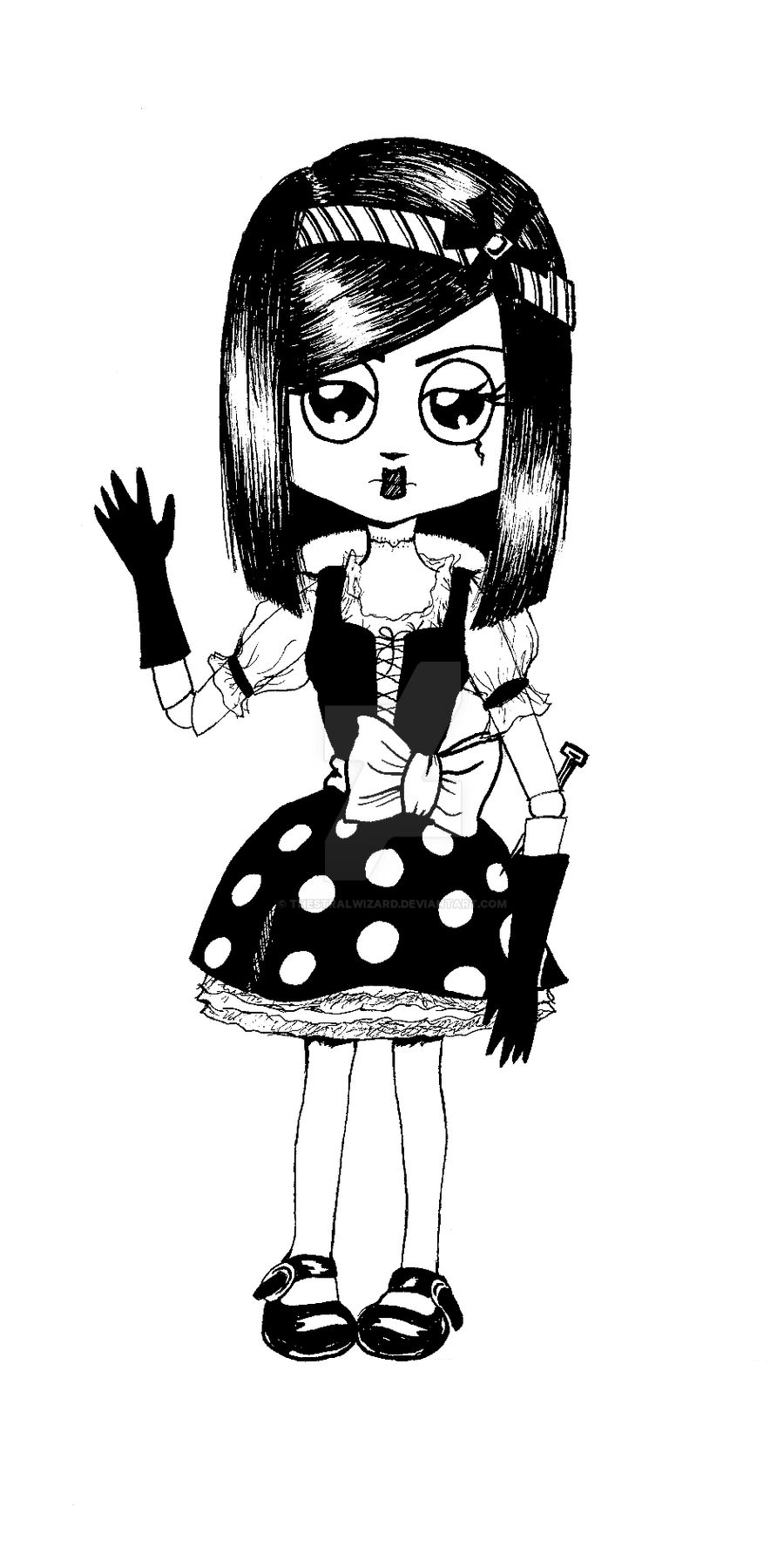 Lolli, the Gothic Lolita doll