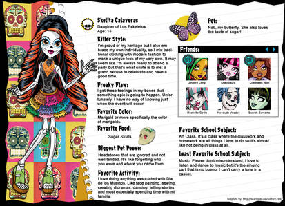 Skelita Calaveras from Monster High